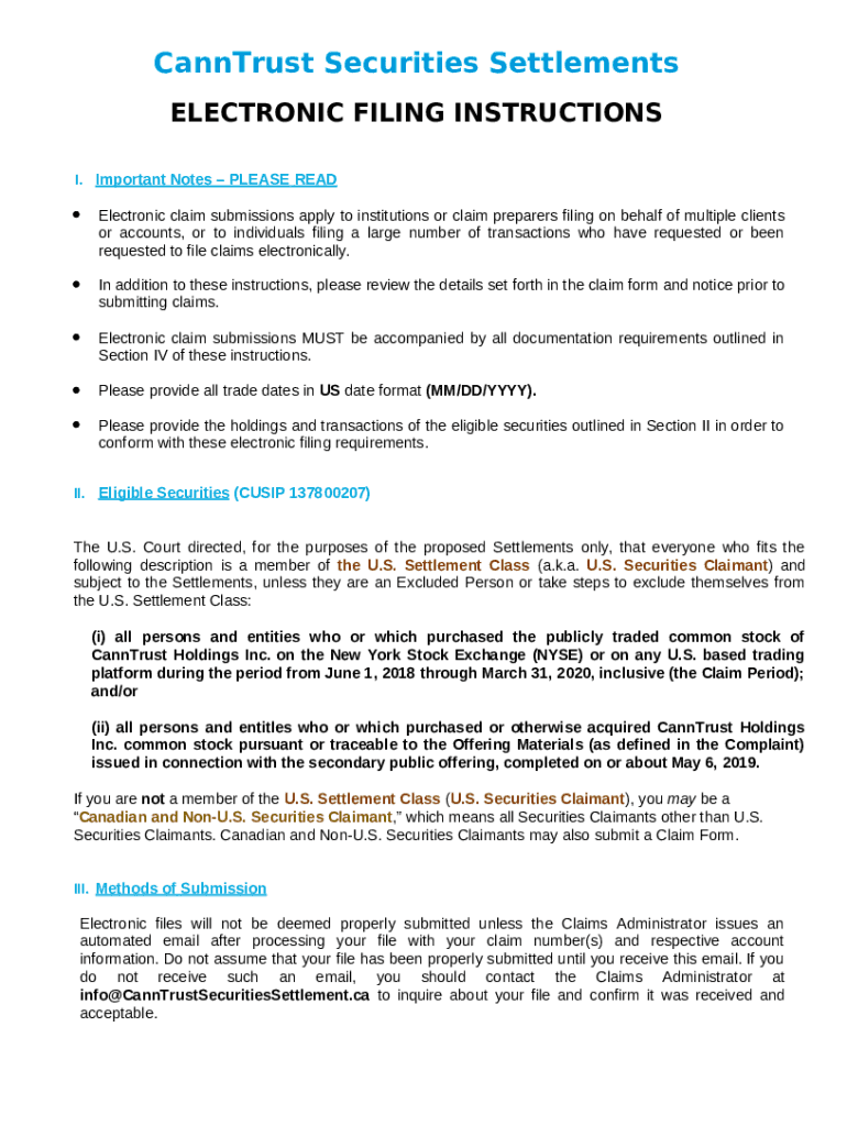 SECURITIES CLAIMANT PROOF OF CLAIM AND ... Doc Template | pdfFiller