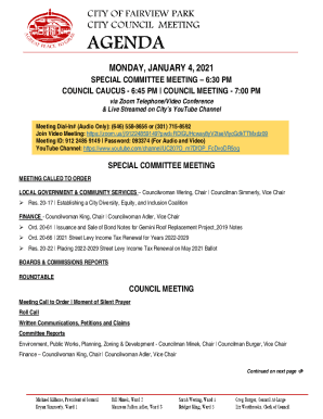 &amp; Live Streamed on Citys YouTube Channel