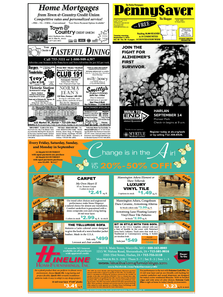 Fillable Online A Brief History of the Harlan Newspapers Fax Email