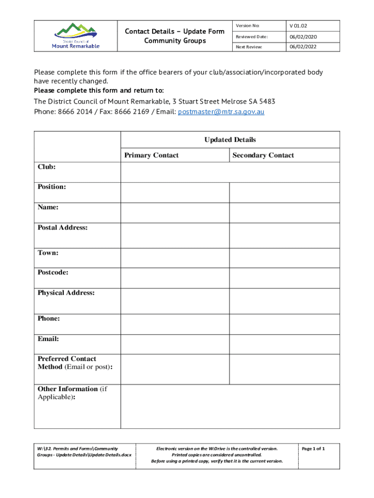 Form preview