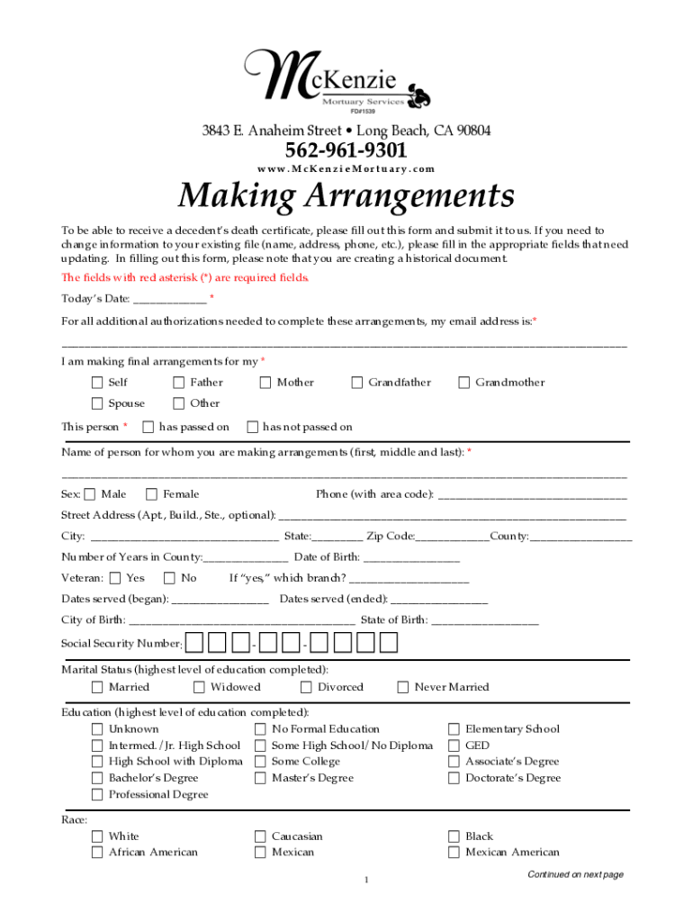 Form preview