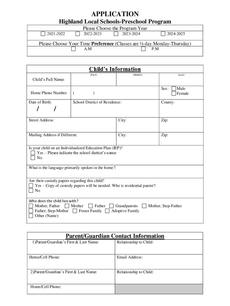 Form preview