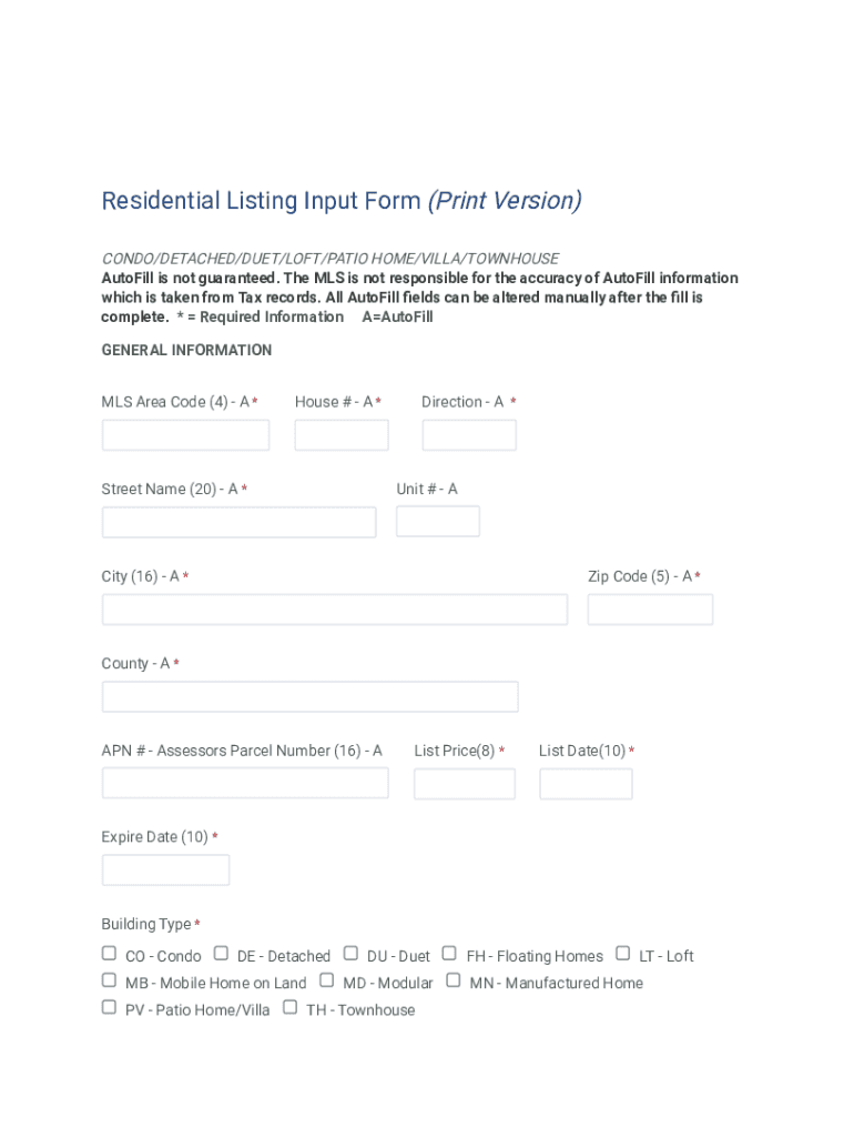 Form preview