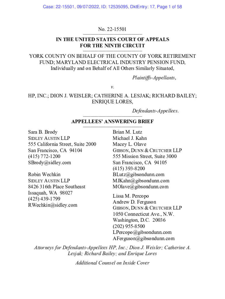 Fillable Online The Ninth Circuit Court of Appeals' 10 Most Important