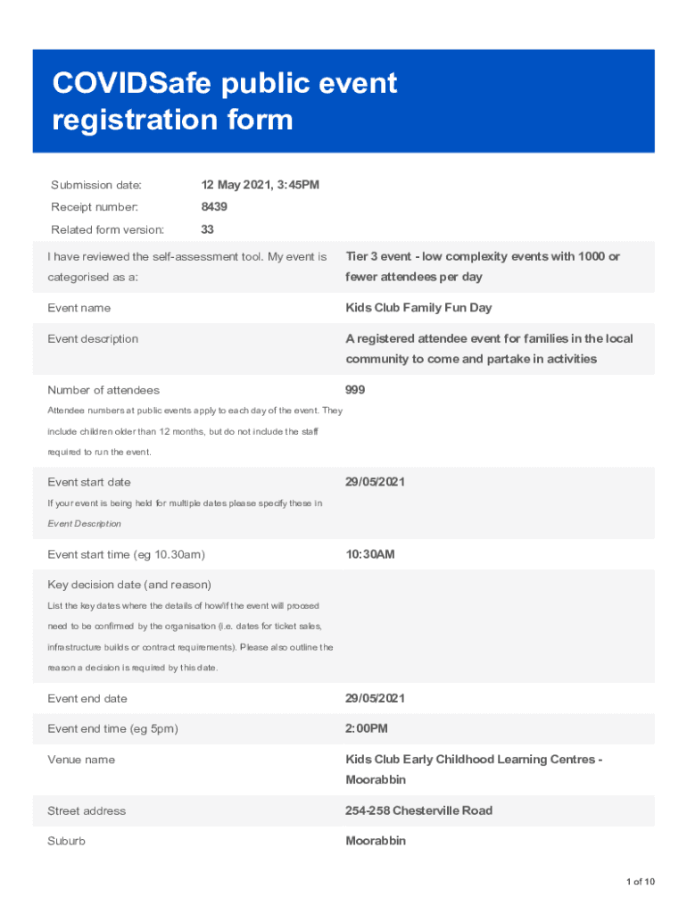 Form preview