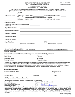 ACH Debit Application