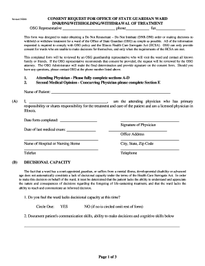 Illinois DNR/DNI Consent Form
