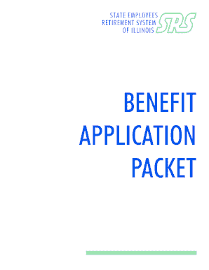 Illinois State Employees Retirement Application Packet