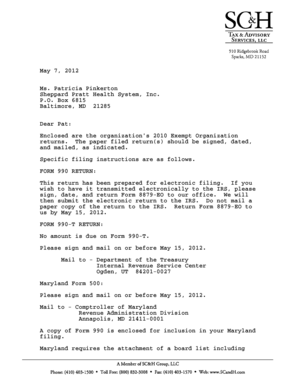 IRS Form 990 2010