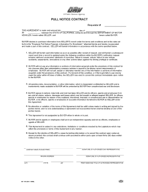 Contrato de Convocatoria