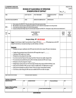 USDA NRCS-CPA-1156 Form