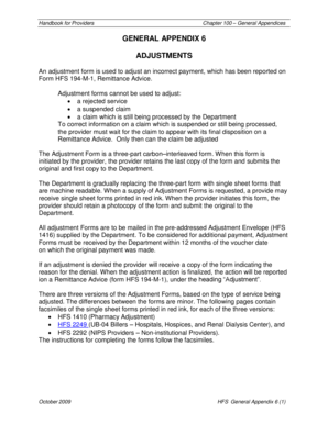 Illinois Healthcare Adjustment Form