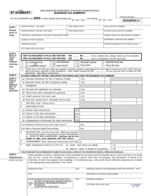 New Hampshire Business Tax Summary