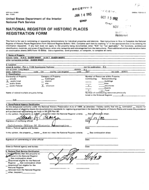National Register of Historic Places Registration Form