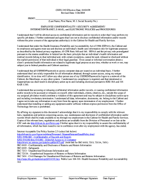 Employee Confidentiality Agreement