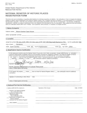 National Register of Historic Places Registration Form