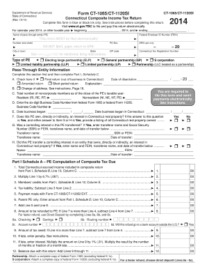 Connecticut Composite Income Tax Return