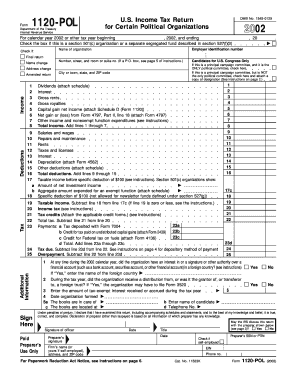 Form 1120-POL 2002