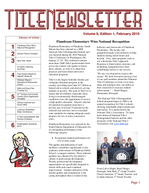 Title I School-Parent Compact