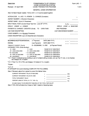 Virginia Lease Transaction Package