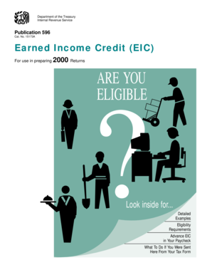 Earned Income Credit (EIC) Publication 596