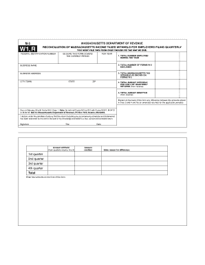 Massachusetts M-3 Tax Form