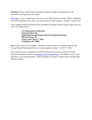 SAIG Enrollment Form
