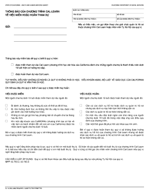 California Cal-Learn Program Participation Form