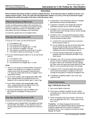 I 751 instruction - Instructions for I-130, Petition for Alien Relative