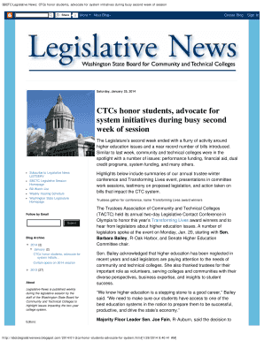 SBCTC Legislative News: CTCs honor students, advocate for ...