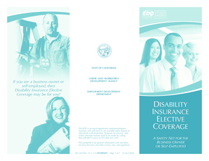 California Disability Insurance Elective Coverage