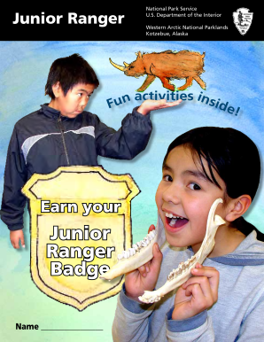 Junior Ranger Activity Booklet