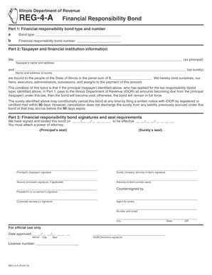 Illinois Financial Responsibility Bond