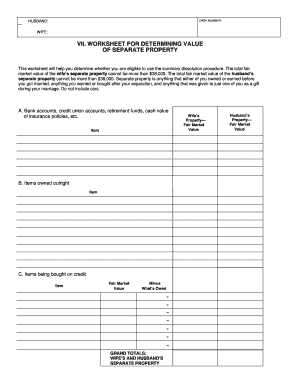 California Summary Dissolution of Marriage Forms