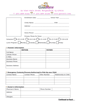 Form preview