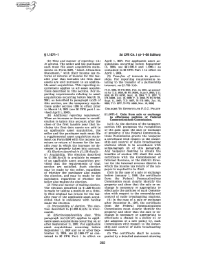IRS Form 8594 Asset Allocation Statement