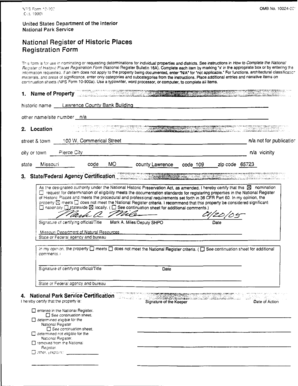 National Register of Historic Places Registration Form