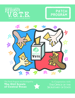 Texas Voter Registration Application