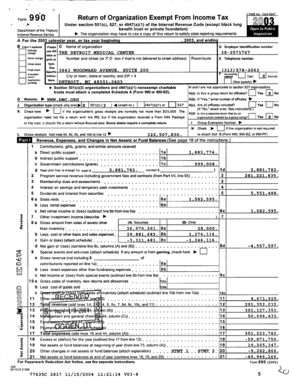 IRS Form 990 Return of Organization Exempt From Income Tax