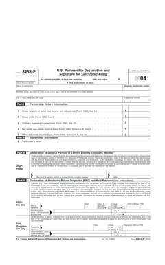 IRS Form 8453-P