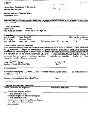 National Register of Historic Places Registration Form