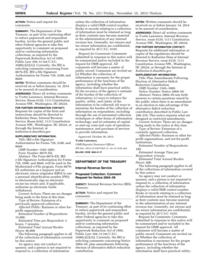 IRS Notice 2004-59 Request for Comments
