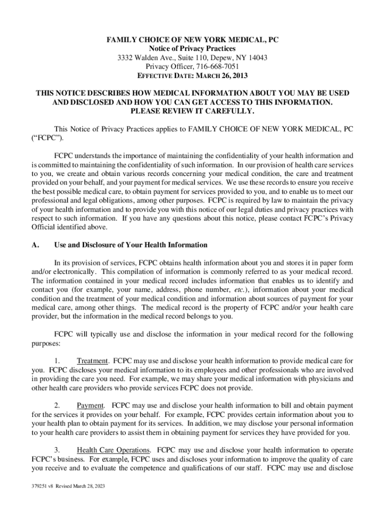 Fillable Online Family Health Care Decisions Act (FHCDA) Resource