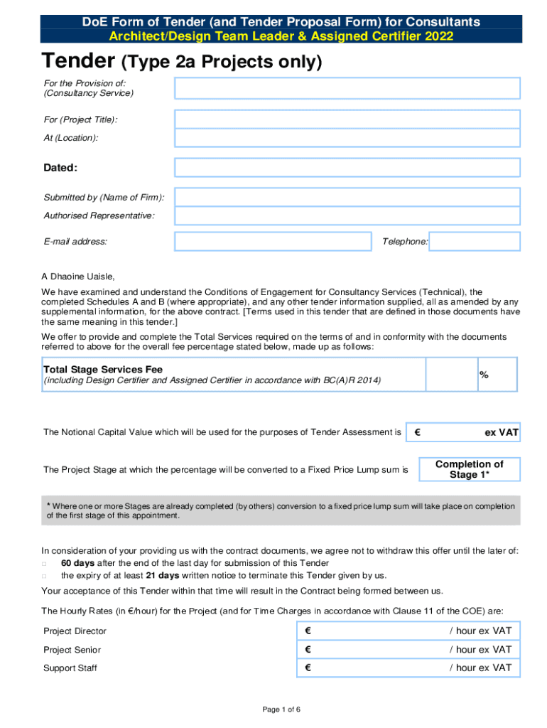 Fillable Online 2020 Presentation Listowel Building Services (M&E