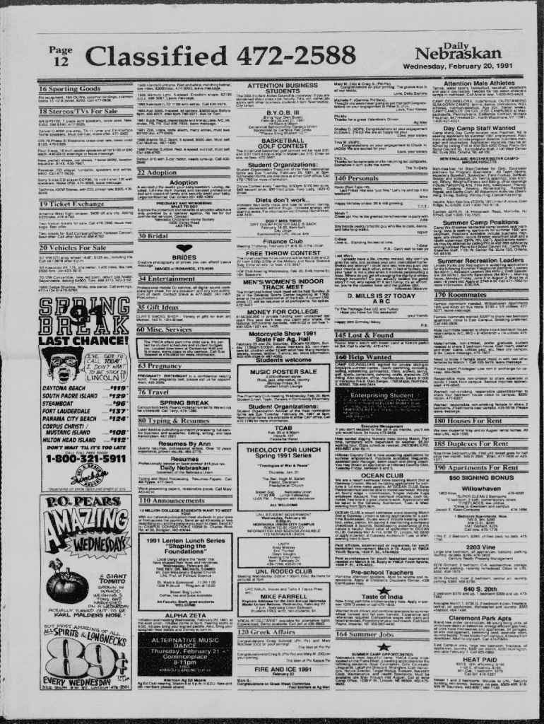 Fillable Online nebnewspapers unl Do all crosscountry ski boots fit