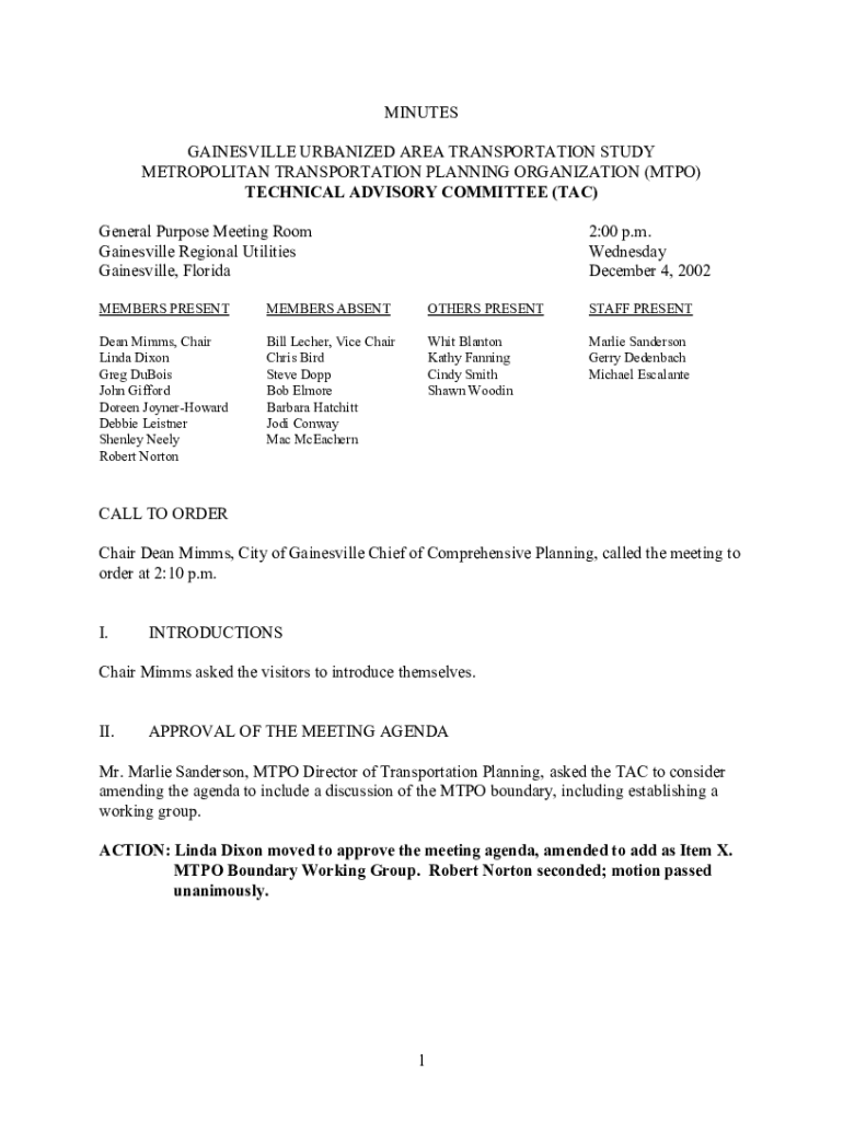 Fillable Online 4-3-23 Metropolitan Transportation Planning ...