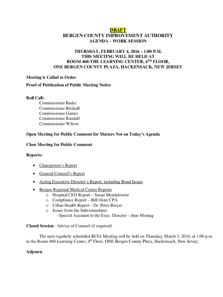 Fillable Online Bergen New Bridge Medical Center "Leader" on Reducing