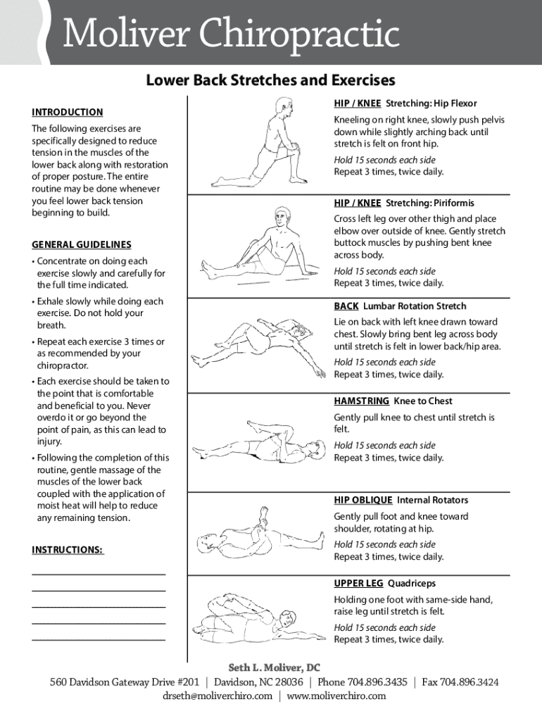 Fillable Online 5 Exercises For A Strong Lower Back No More Pain Fax Fillable Online 5 Exercises For A Strong Lower Back No More Pain Fax