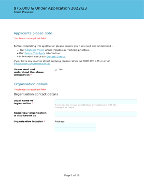 Form preview