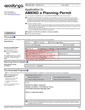 Fillable Online Planning Permit Applications On Notification Fax Email Fillable Online Planning Permit Applications On Notification Fax Email